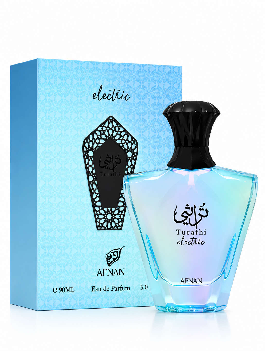 Turathi Electric Eau De Parfum Spray for Unisex, 3.0 oz (90 mL)