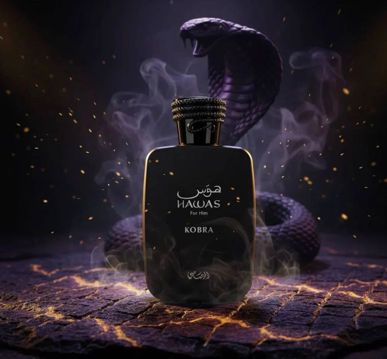 Hawas Kobra 3.4 oz EDP for men