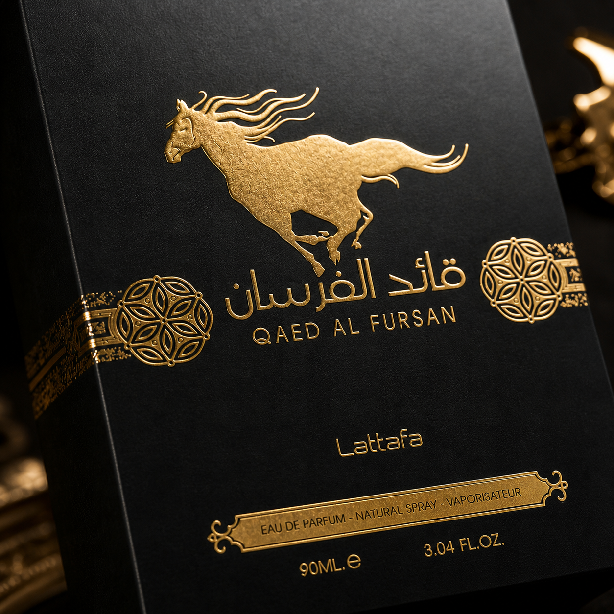 Qaed Al Fursan Eau De Parfum Spray for Men, 3.04 oz (90 mL)