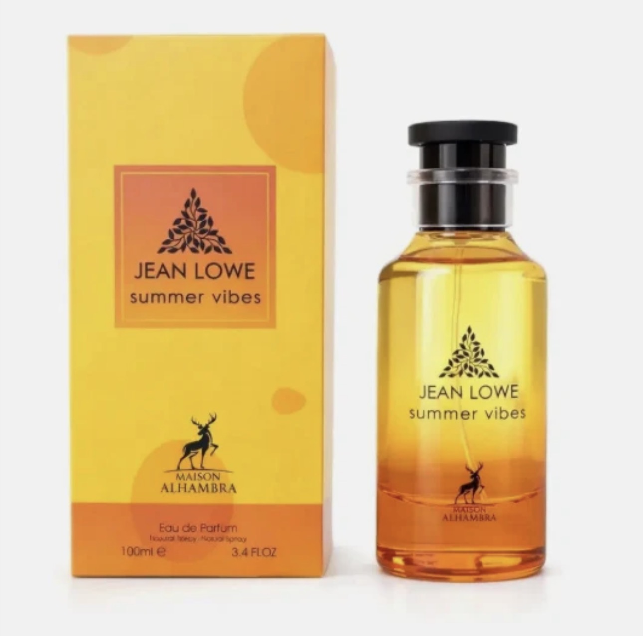 Jean Lowe Summer Vibes Eau De Parfum by Maison Alhambra Spray for Unisex, 3.4 oz (100 mL)