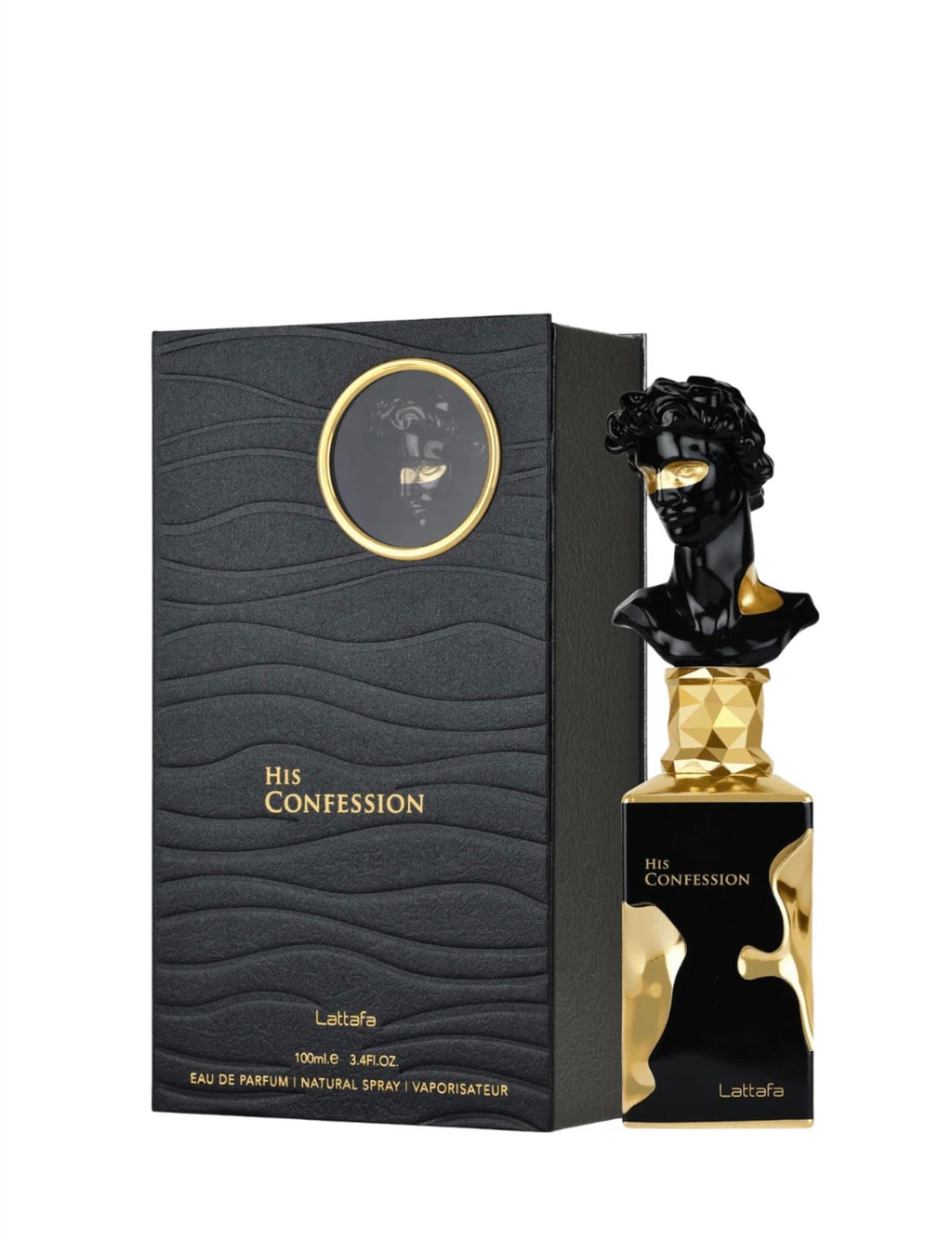 His Confession Eau De Parfum Spray for Men 3.4 oz