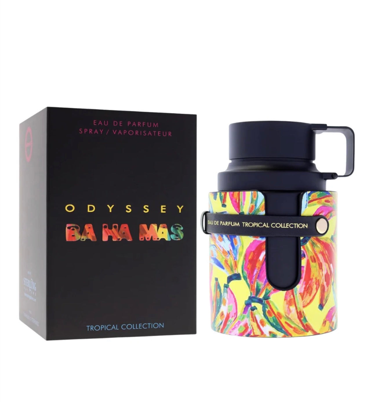 Armaf Odyssey Ba Ha Mas Tropical Collection Eau De Parfum Spray for Men, 3.4 oz (100 mL)
