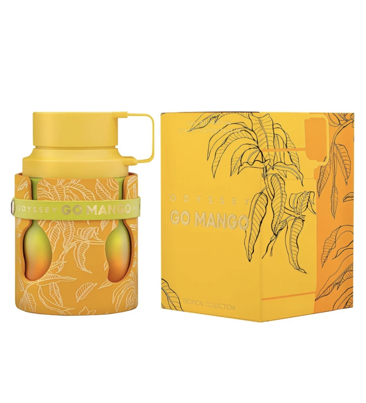 Armaf Odyssey Go Mango Tropical Collection Eau De Parfum Spray for Men, 3.4 oz (100 mL)