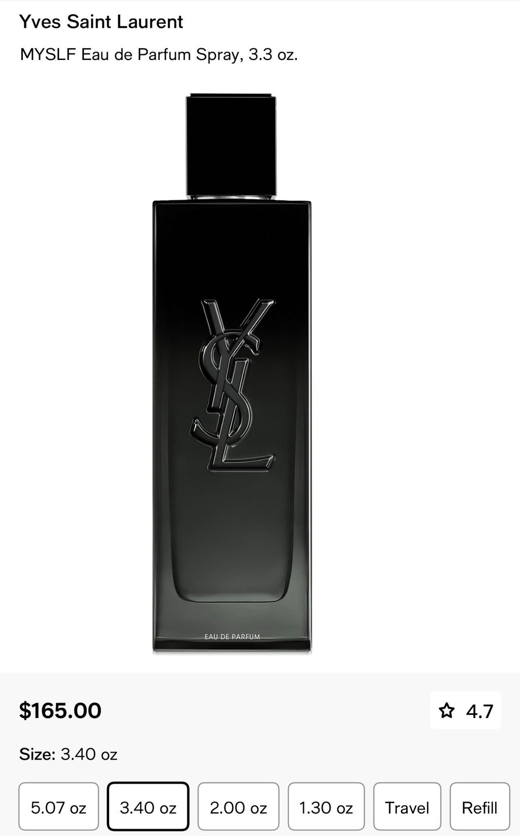 MYSLF Eau de Parfum