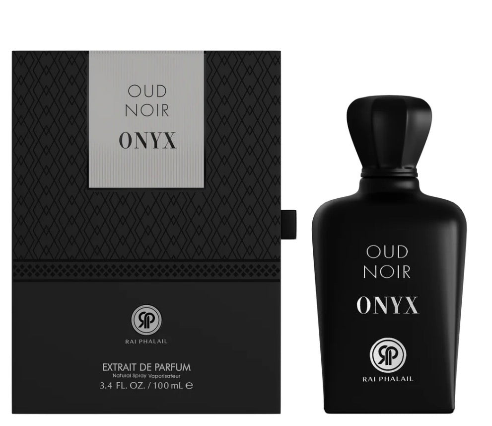 Oud Noir Onyx By Rai Phalail Extrait De Parfum 3.4 Oz