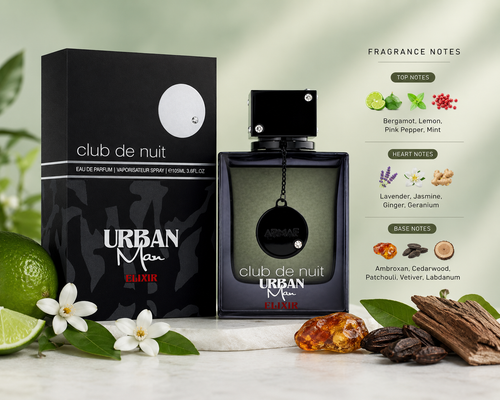 Armaf Club De Nuit Urban Elixir Eau de Parfum 105ml / 3.55 oz for Men